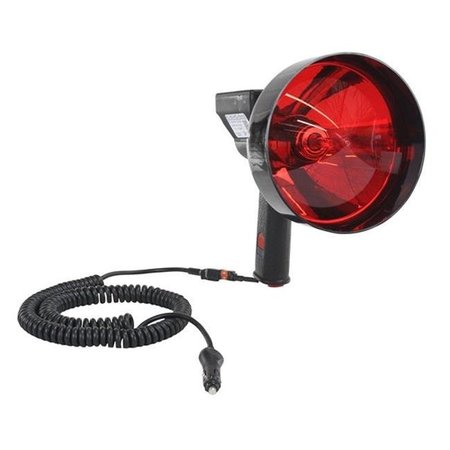 LARSON ELECTRONICS Larson Electronics HL-85-HID-RED-7 15 Million Candlepower Handheld Spotlight with 7 in. Red Hunting Lens; Spot & Flood Combo HL-85-HID-RED-7